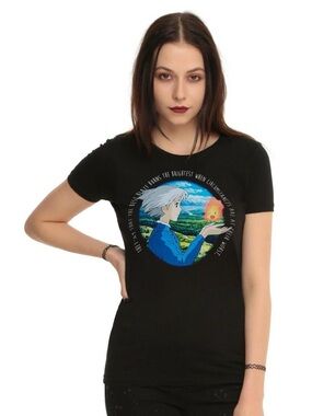 Her Universe Studio Ghibli Howl's Moving Castle Quote T-Shirt